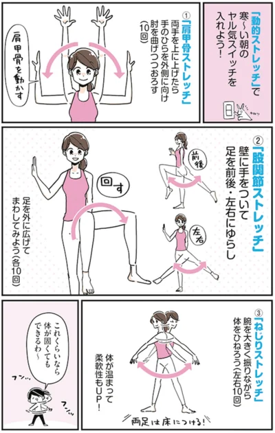 「動的ストレッチ」