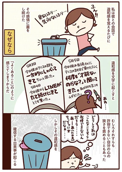 違和感を感じるたびにその感情にフタをし続けた