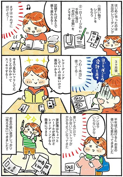 支出のレコーディング