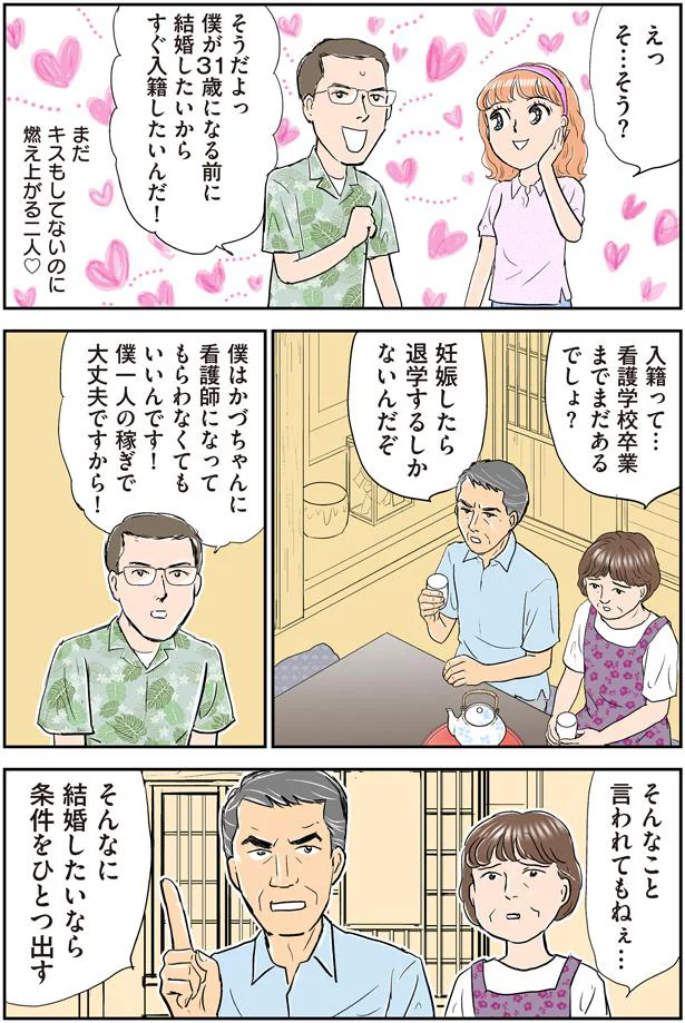 すぐ入籍したいんだ！