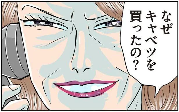 なぜキャベツを買ったの?