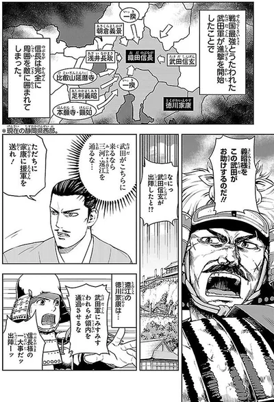 武田信玄が出陣したと⁉