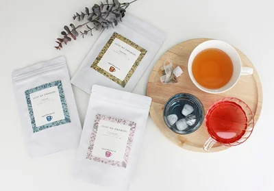 女子のお守りハーブティー（3種）柔/安/艶　1800円（税抜）