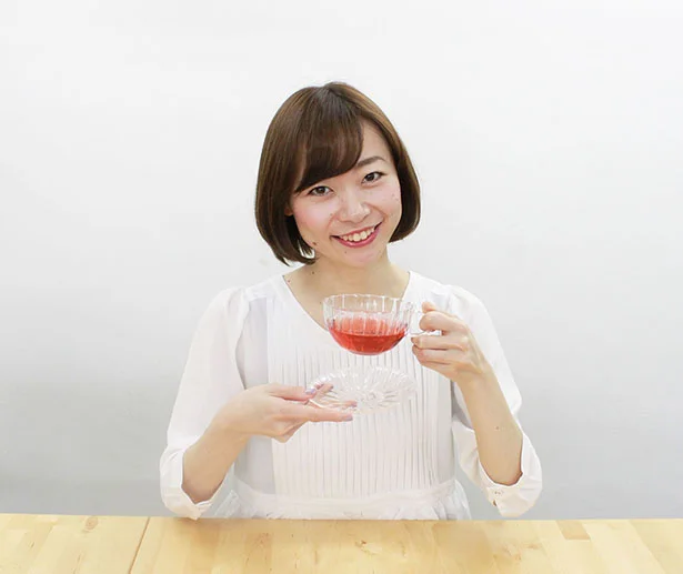 おいしいハーブティーにはリラックス効果が