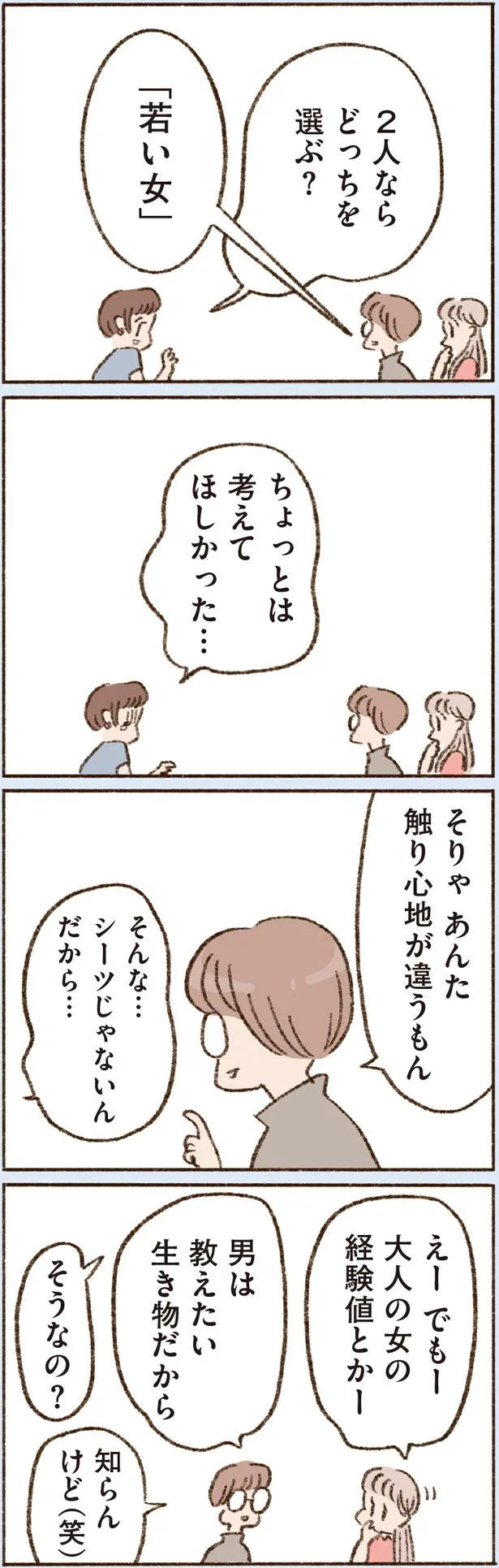  『わたしが誰だかわかりましたか？』より