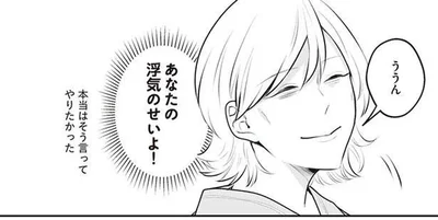 あなたの浮気のせいよ！