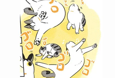 春と猫