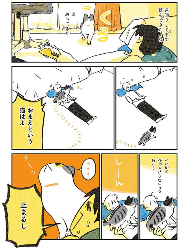 あ戻ってきた