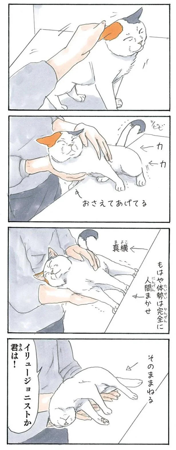 全力で甘えるモチャ