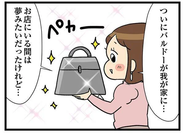 ついに私の元に最高級バッグがやってきた！ 家に帰るまでがエレパトです／エレパト主婦の必殺コソ買い日記（19）