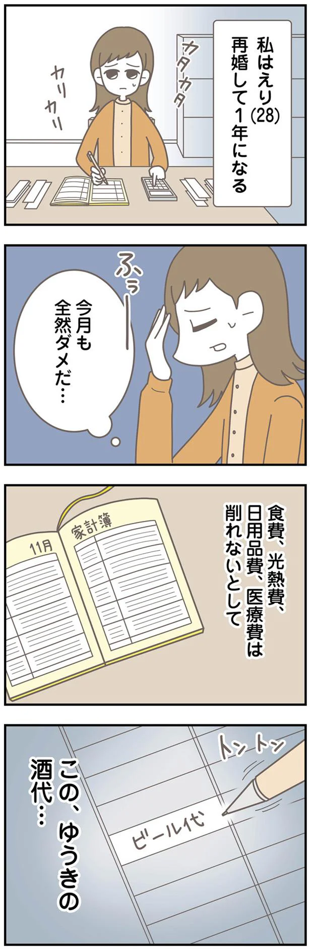   『信じた夫は嘘だらけ』より