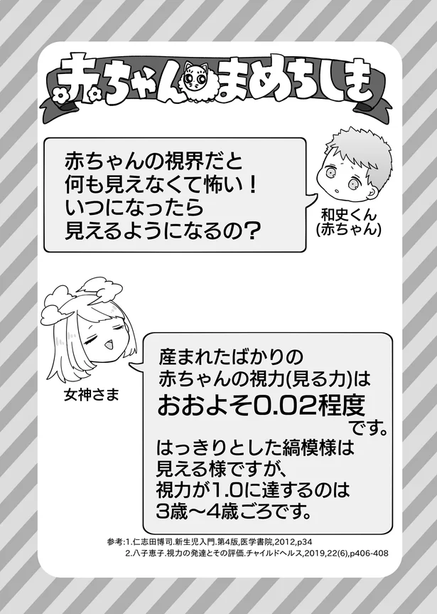 赤ちゃんの視力