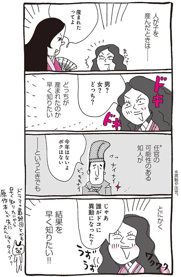 結果を早く知りたい！