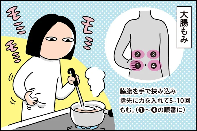 「大腸もみ」のやり方