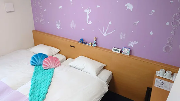 ホテルソビアル大阪ドーム前【お部屋】海のプリンセスルーム