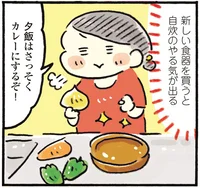 自炊のやる気をアップ！カレー専用皿でカレー時間をもっと豊かに／おひとりさまのゆたかな年収200万生活3（8）