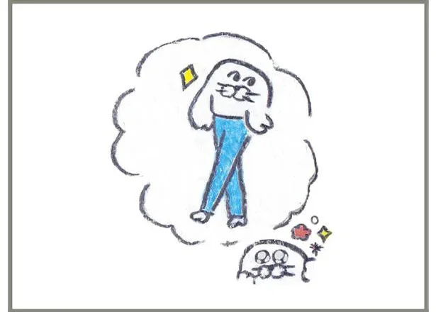 誰でも脚長になれる!? アザラシが憧れのスキニーを履いてみたら／もくもくちゃん いつでもきみのままがいい。（11）