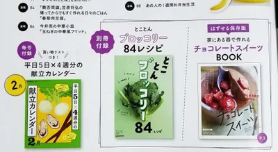 レタスクラブ 2023年2月号の付録