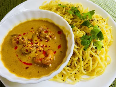 【一条もんこさん考案レシピ2】カレーつけ麺