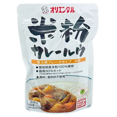 「米粉カレールウ」（オリエンタル）