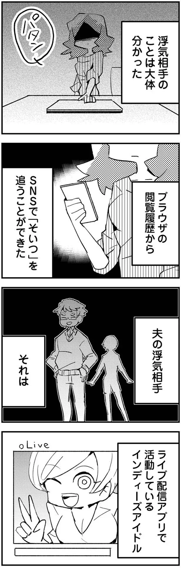 夫の浮気相手　それは