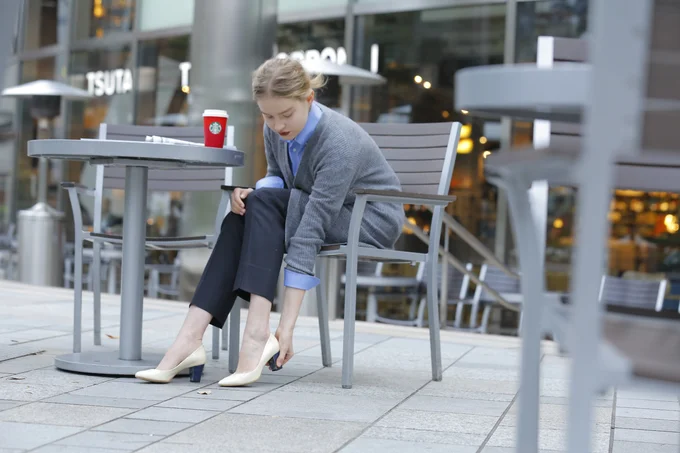 ヒールを着せ替える！全く新しい靴のオシャレ