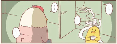 …（無言で見つめあう）