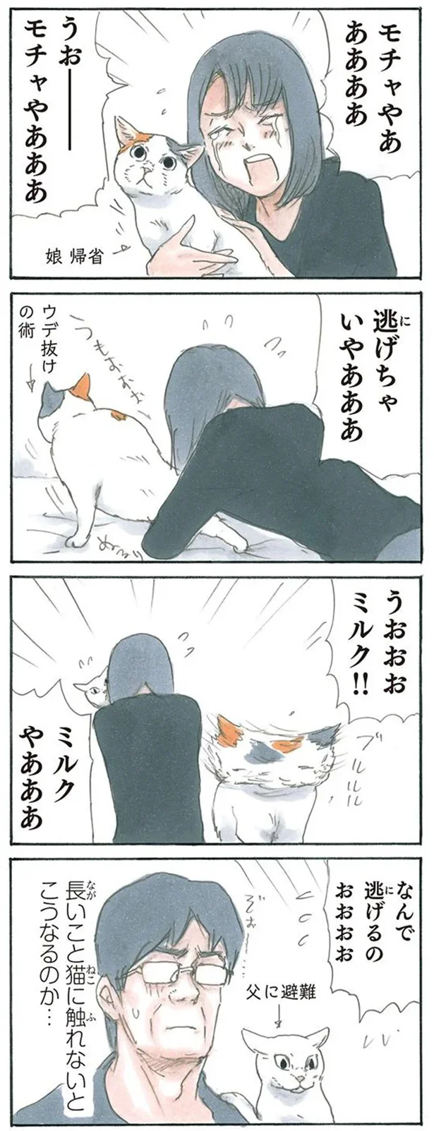 なんで逃げるのおおおお！
