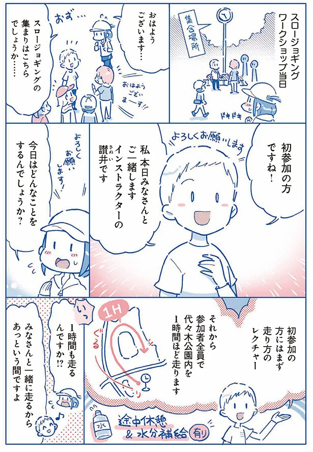 スロージョギングワークショップ当日