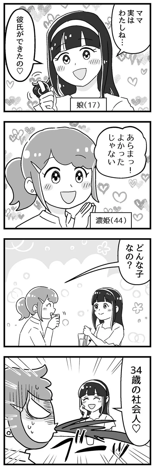 彼氏ができたの