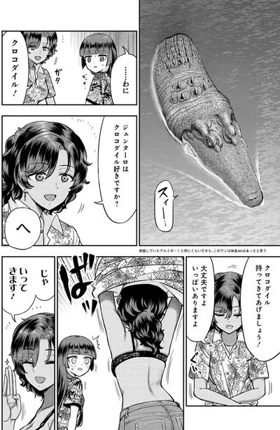 クロコダイル好きですか？