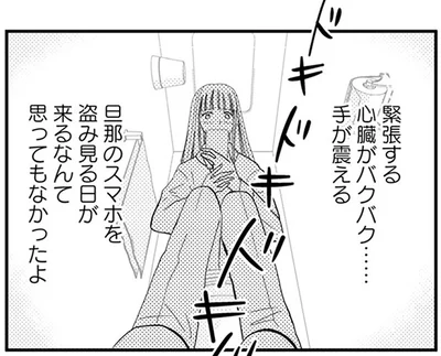 旦那のスマホを盗み見る日が来るなんて思ってもなかったよ
