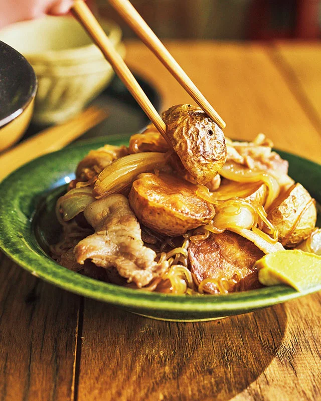 蒸し焼き肉じゃが