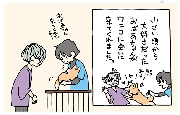 【ワンコ17歳】おばあちゃんのことが大好きだったワンコ。ふたりが最後に会った日の姿に涙が止まらない