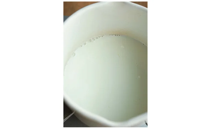 沸騰させてはダメ!