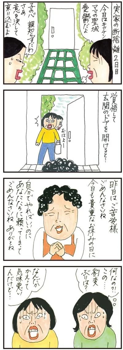 さあ　意を決して乗り込むよ