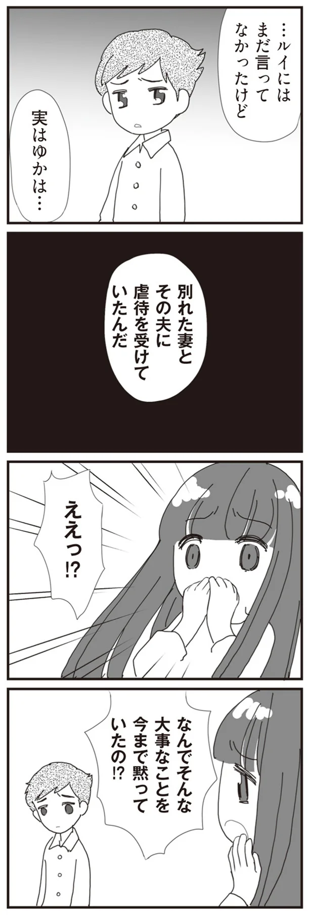虐待を受けていたんだ