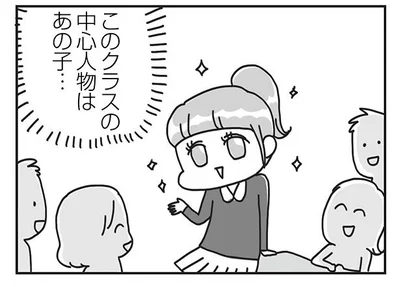 このクラスの中心人物はあの子…