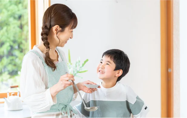 家族でもりもり！ 休日ランチは「麻婆豆腐の素」で決まり！
