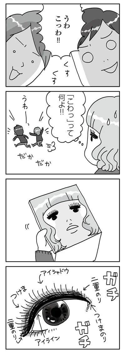 『顔面が「足の裏」みたいなので整形級メイクを仕事にしました』より