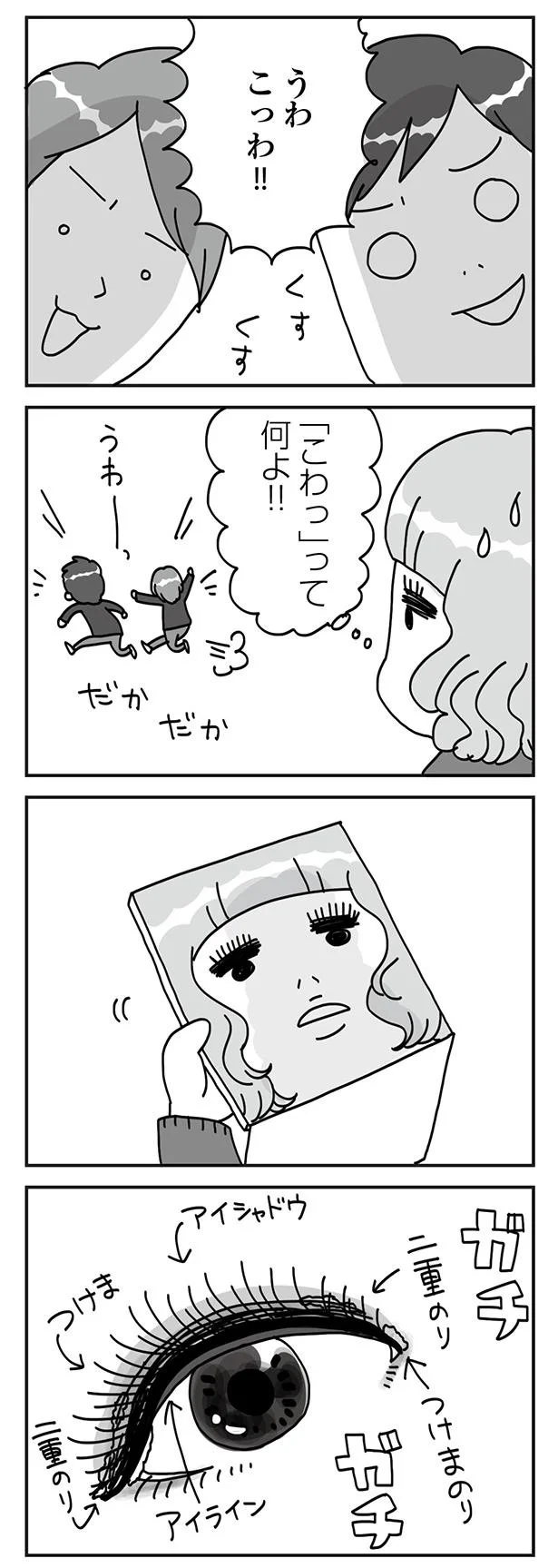 『顔面が「足の裏」みたいなので整形級メイクを仕事にしました』より