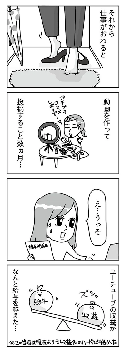 『顔面が「足の裏」みたいなので整形級メイクを仕事にしました』より