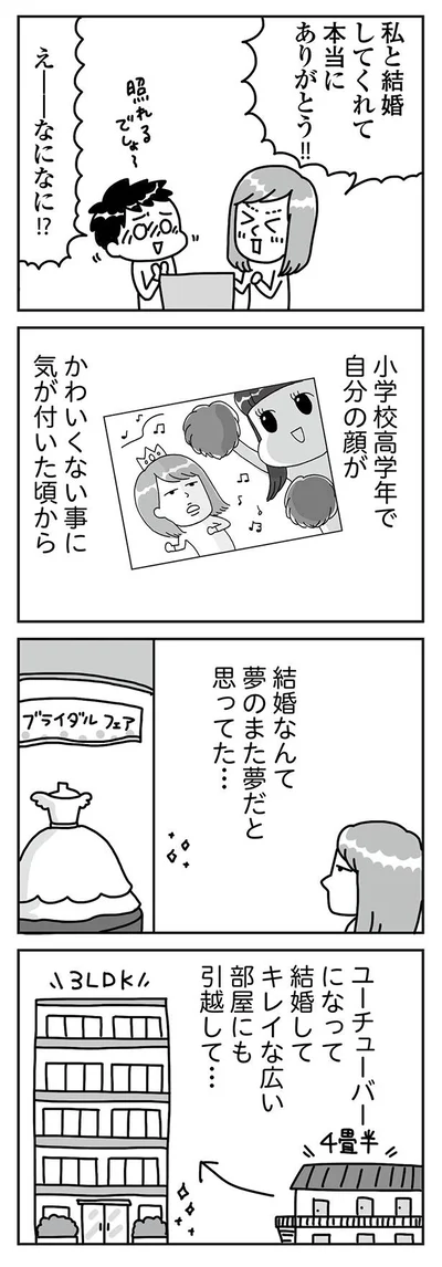 『顔面が「足の裏」みたいなので整形級メイクを仕事にしました』より