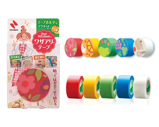 キッチンで大活躍！ 1個4役の貼ってはがせるワザアリ粘着テープがすごーく使える