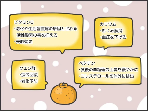 デコポン(R)には嬉しい栄養素も