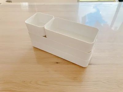 重ねて収納することもできます