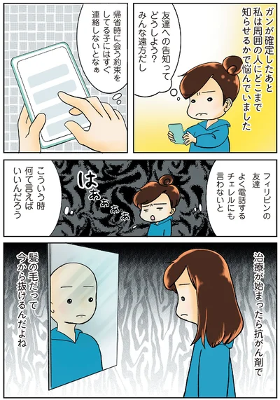友達への告知ってどうしよう？