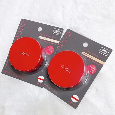 ダイソーcoou（コーウ）の「クッションファンデ」