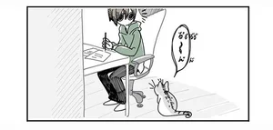 猫のしてほしいことが分からない！ 不思議な距離感を保つ飼い主と猫／夜は猫といっしょ（1）