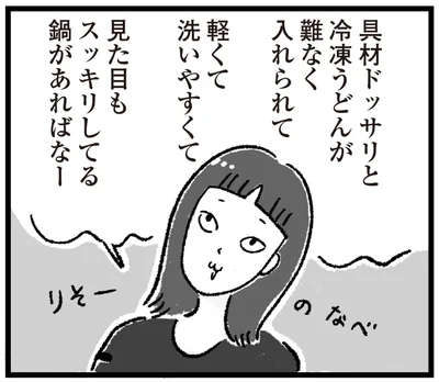 軽くて洗いやすくて見た目もスッキリしてる鍋があればなー